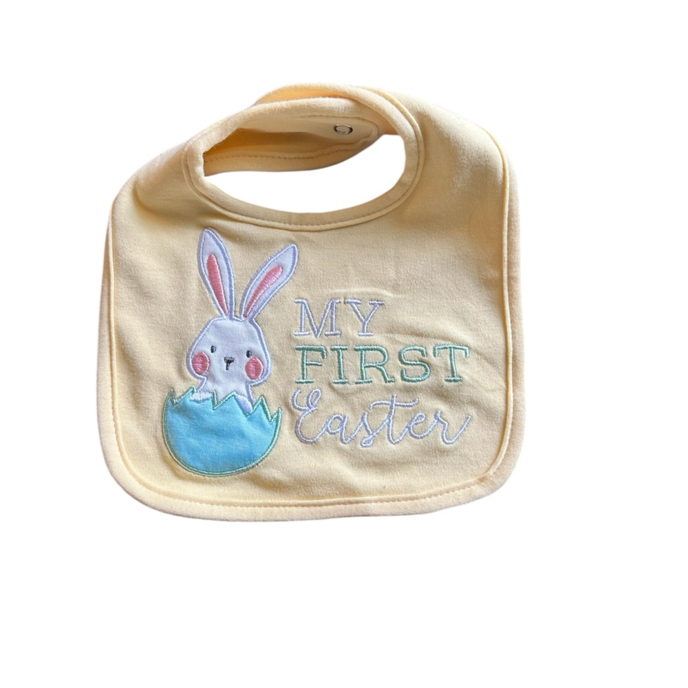 Yellow Bunny Bib for Small babies